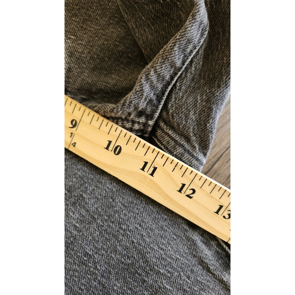 Madewell The Perfect Vintage Jean Black Wash High Rise Denim Size 24T - Picture 9 of 10